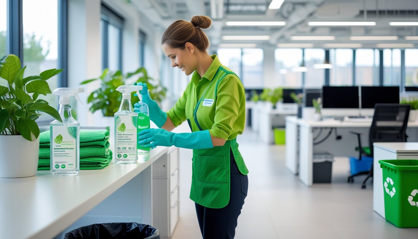 Sustainable Office Cleaning Practices For UK Businesses