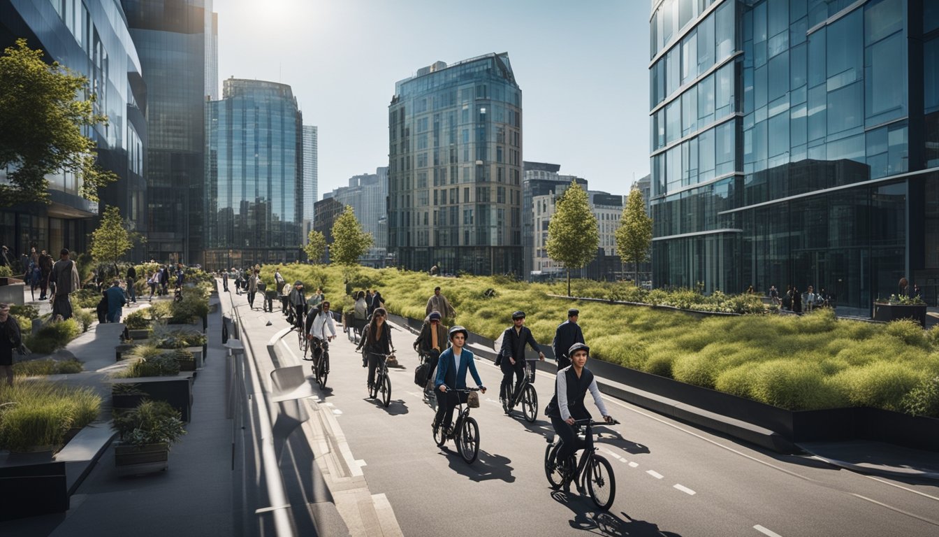 Green Commuting Strategies For Urban UK Offices