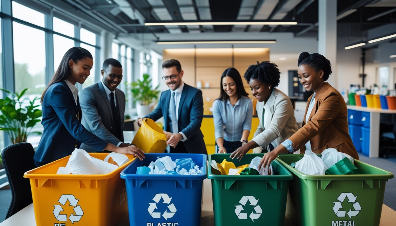 Promoting Recycling Initiatives In UK Workplaces