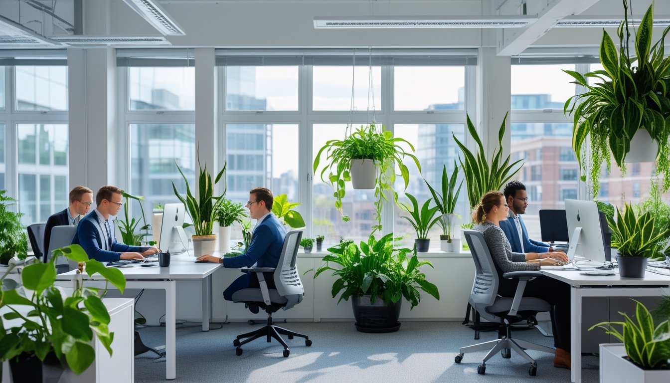 The Benefits Of Green Office Plants For UK Workspaces